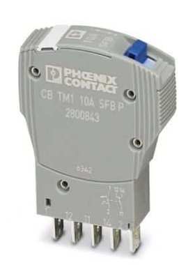 菲尼克斯- 热磁设备断路器 - CB TM1 10A SFB P - 2800843