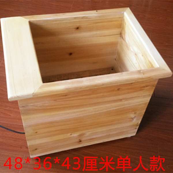 实木电火桶实木取暖器实木电火箱实木暖脚器