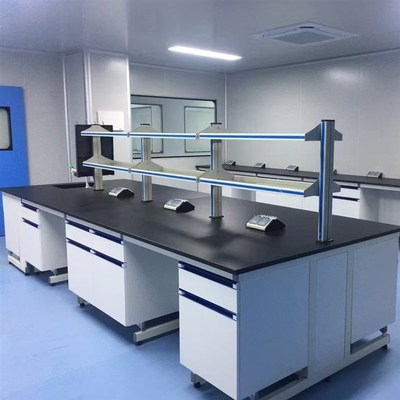 钢木实验台实验室工作台学校化验室操作台边全钢通风橱柜子试验台