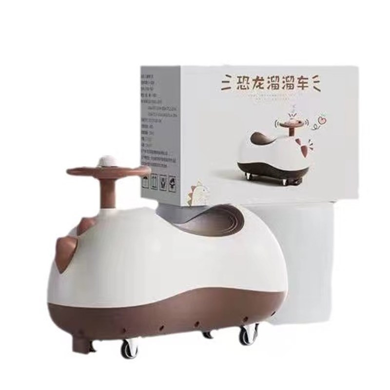 新款儿童花生车四轮防侧翻便携式轻便学步车宝宝平衡车溜溜车滑行