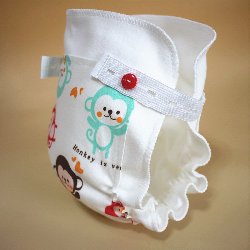婴儿尿布裤夏薄可洗透气尿布兜夏季防水介子新生宝宝尿布尿裤
