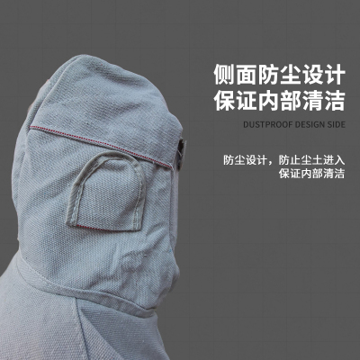 喷砂服防护帆布带帽打砂衣加厚喷漆分体打磨耐磨劳保喷沙服套装