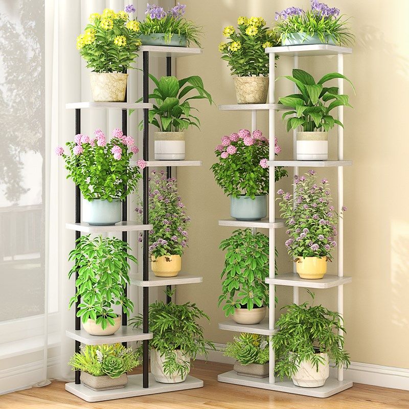 花架子客厅落地式阳台花架置物架2024新款花盆架多肉铁艺植物多层,住宅家具,花架/花几,淘宝优惠券,粉丝福利购,淘宝优惠卷