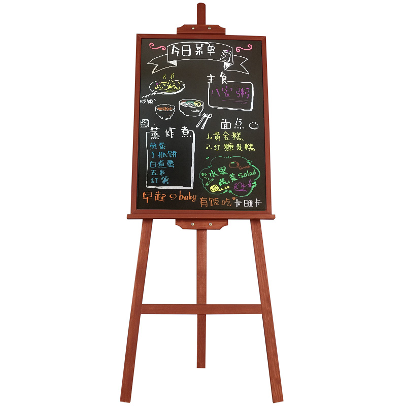 木质挂式小黑板店铺宣传广告黑板菜单展示牌手写粉笔黑板磁性家用
