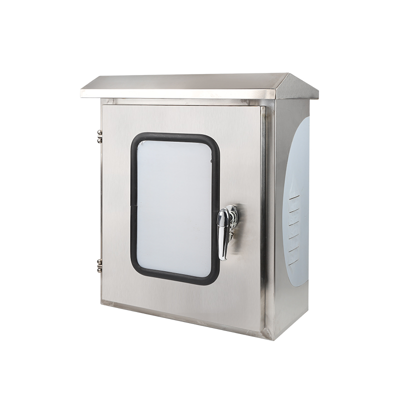 304户外双层门不锈钢配电箱防雨水开关成套仪表箱室内外门控制箱