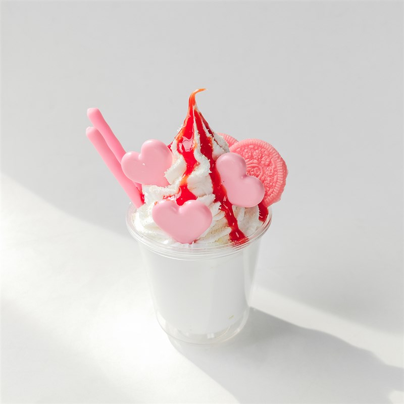 模拟冰淇淋模型圣代假冰淇淋店柜台橱窗展示装饰道具和装饰品