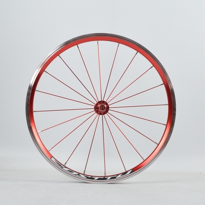 14寸 16寸 305 20寸 451 碟刹轮组红色V刹轮组 五培林120响花鼓