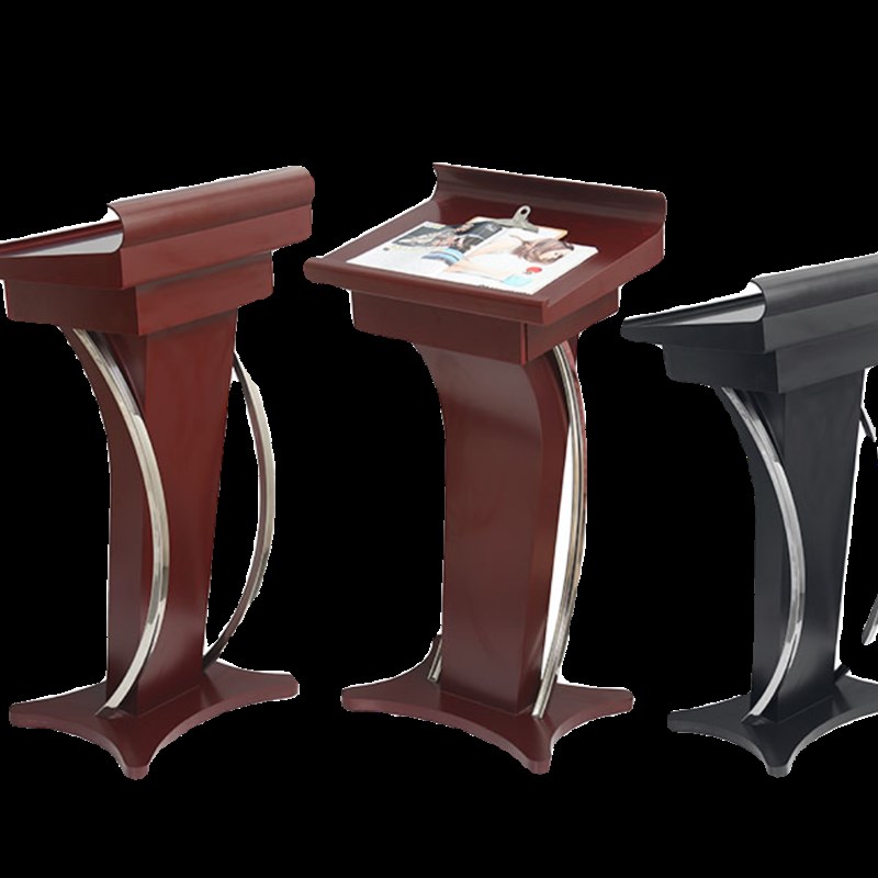 演讲台桌子讲台培训班用讲桌台主持台咨客礼宾迎宾台接待台发言台