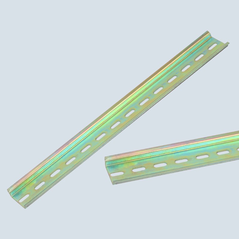 国标C45 35宽导轨GB10 12 09断路器空开电气安装镀彩锌整箱100米
