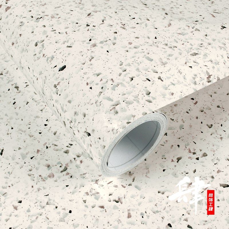 厨房防水防油耐高温贴纸自粘桌台面改色大理石水磨石哑光装饰贴膜,家居饰品,软装墙贴,淘宝优惠券,粉丝福利购,淘宝优惠卷
