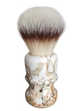 帝诗男士剃须刷A2S柔软人造丝剃须刷胡刷剃须Q皂泡沫刷咖啡柄胡刷