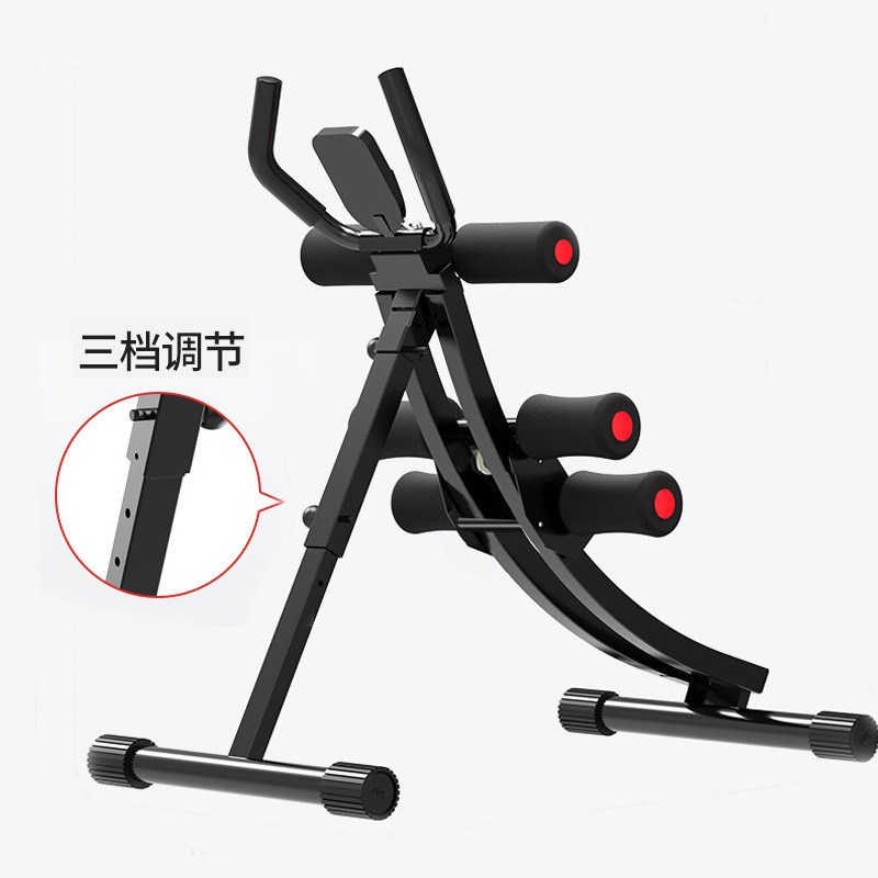 美腰机健腹器懒人收腹机家用女爆款收腹机男折叠过山车健身器材