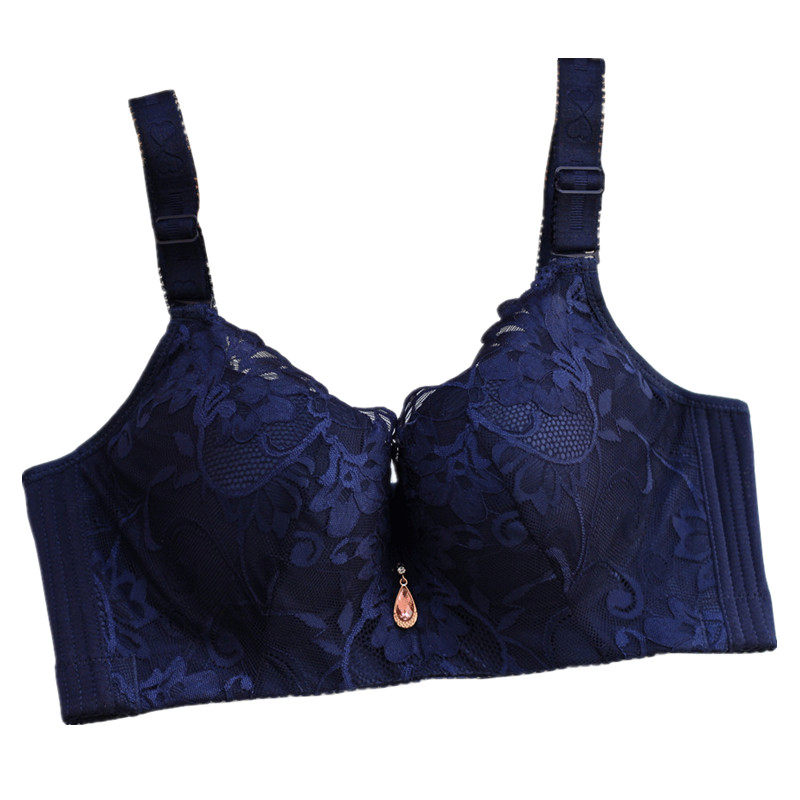 加大码内衣文胸胖mm薄款200斤C/D大罩杯聚拢调整收副乳女大胸胸罩