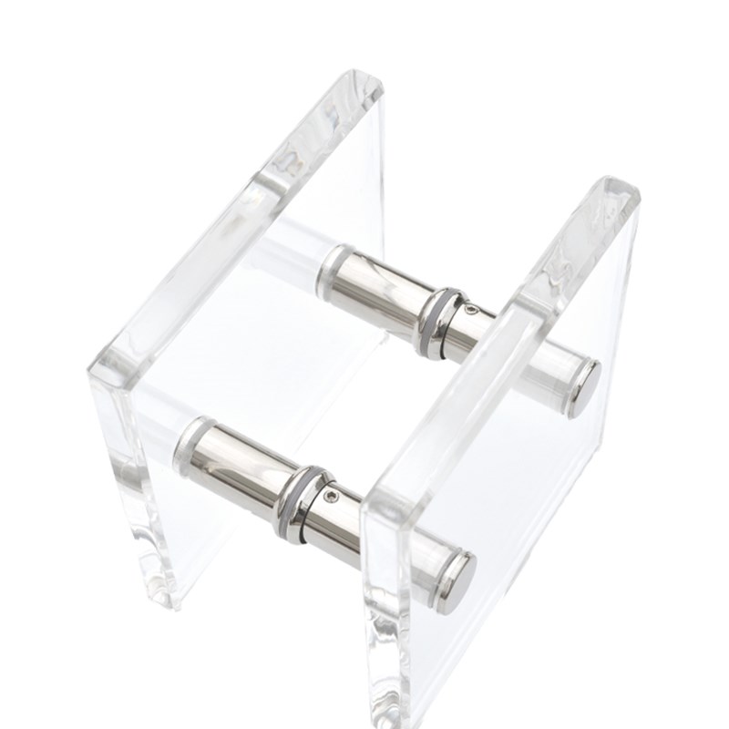 玻璃门拉手透明亚克力拉手大门圆拉手水晶移门拉手大拉手淋浴房门