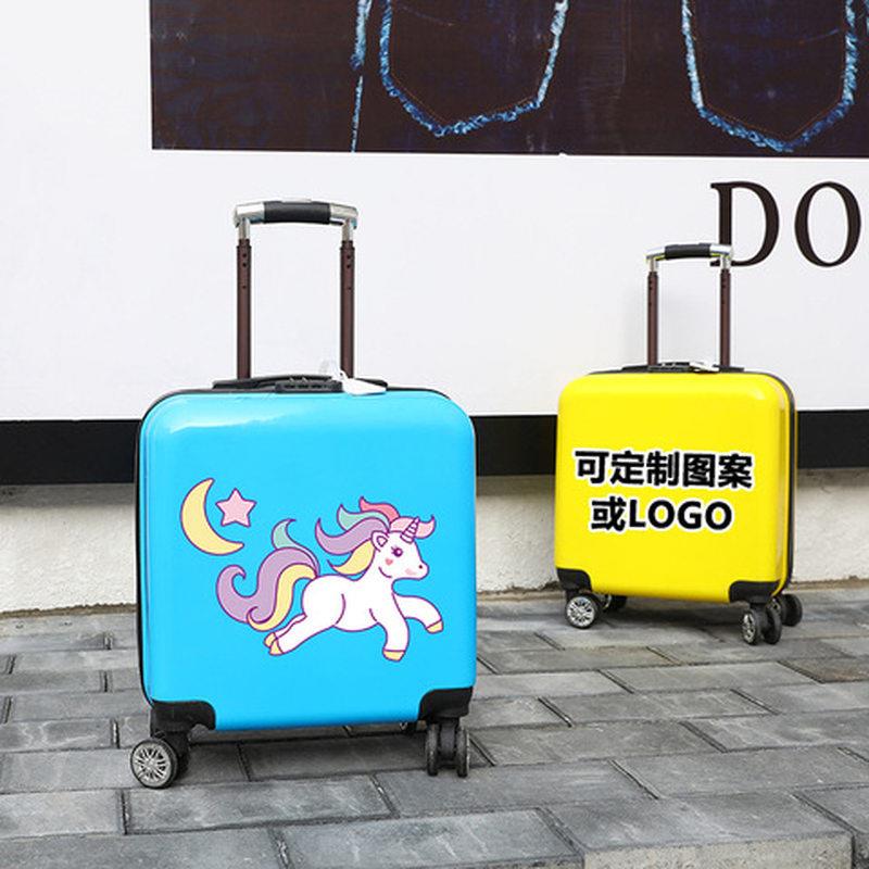 新款万向轮登机箱旅行箱拉杆箱儿童行李箱寸卡通20寸18现货可爱