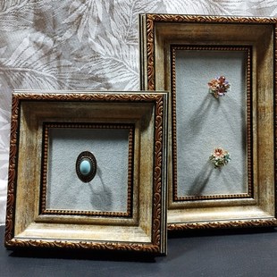 戒指展架盒子首饰饰品收纳架公主架子珠宝展示台拍摄道具首饰背景