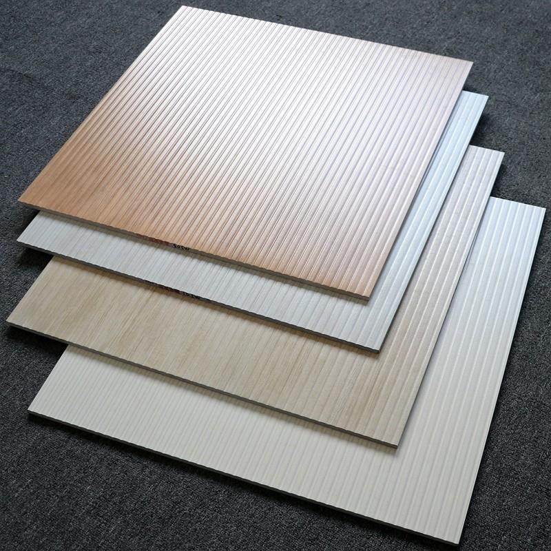 木纹砖客厅地板砖600x600全瓷拉槽木纹防滑瓷砖室外阳台浴室墙砖