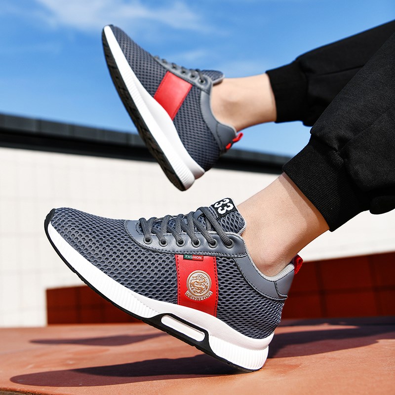 增高鞋男10cm内增高男鞋8cm6cm小白鞋百搭网鞋透气秋季运动休闲鞋