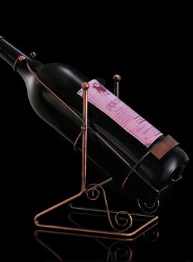 【包邮】大号5升酒架欧式3升红y酒架铁艺葡萄酒架装饰酒摆件3L5L