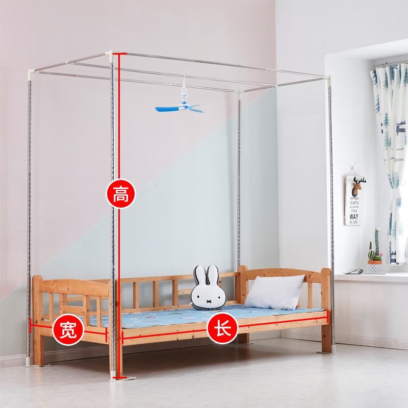 定做落地宫廷式蚊帐拼接床加宽子母床单开门儿童床榻榻米特殊尺寸