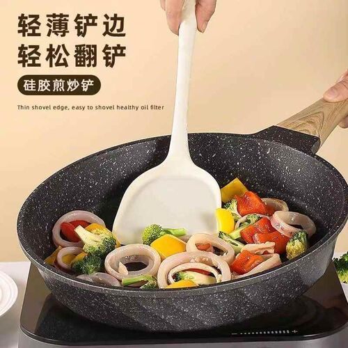 【折扣价】硅胶铲新款不粘锅锅铲耐高温硅胶铲套装家用炒菜