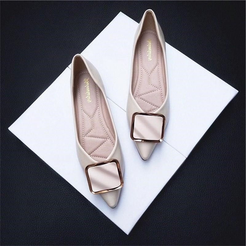 2025秋季新款鞋子百搭平底单鞋女尖头网红浅口时尚瓢鞋软底豆豆鞋,女鞋,浅口单鞋,淘宝优惠券,粉丝福利购,淘宝优惠卷