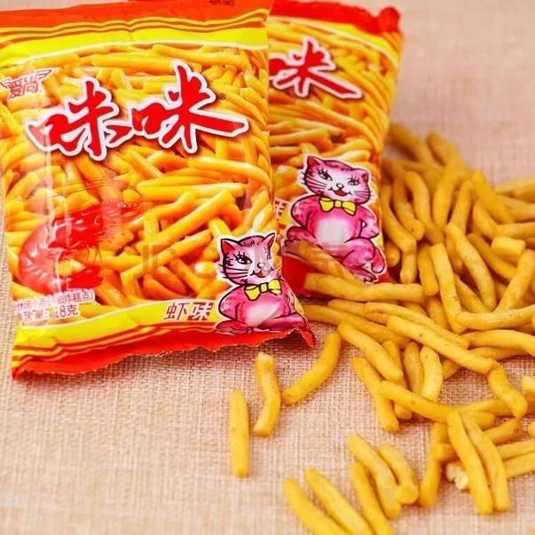 厂家供应风味咪咪条生产线设备全自动 油炸膨化食品机械生产线设