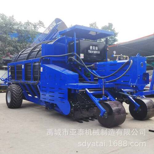 转笼动刀 自动装车 新疆戈壁滩 收石头机器厂家 12JS-160 ww