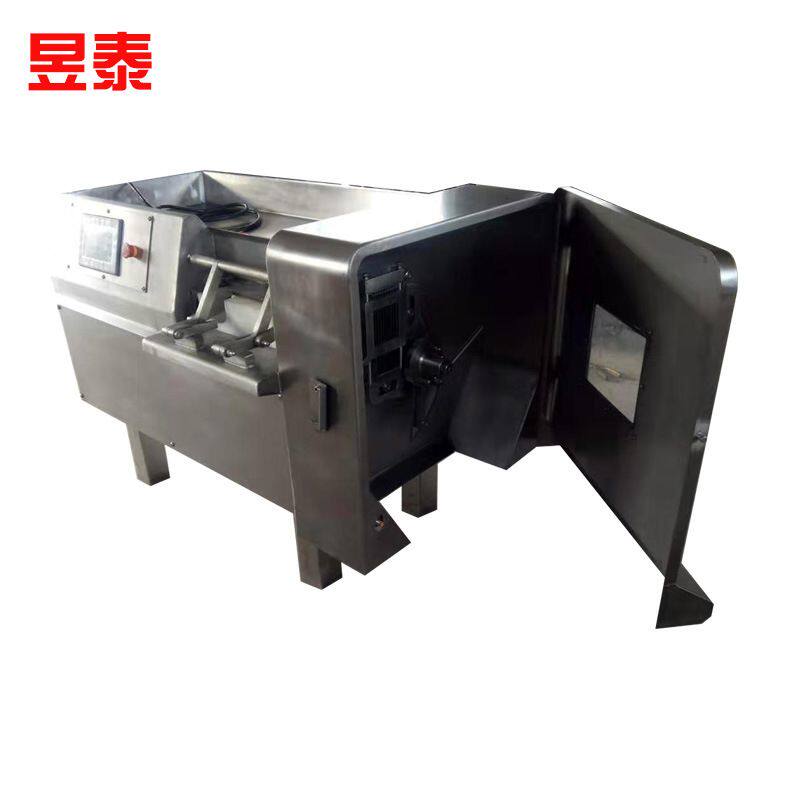 熟牛肉熟猪肉切丁机 冻肉鲜肉切块机 鳕鱼鱿鱼墨鱼切丁机 可调节