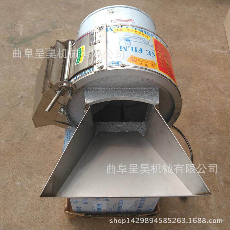 土豆切片切丝机 小型电动切红薯片机 一毫米薄片均匀整齐直销广东