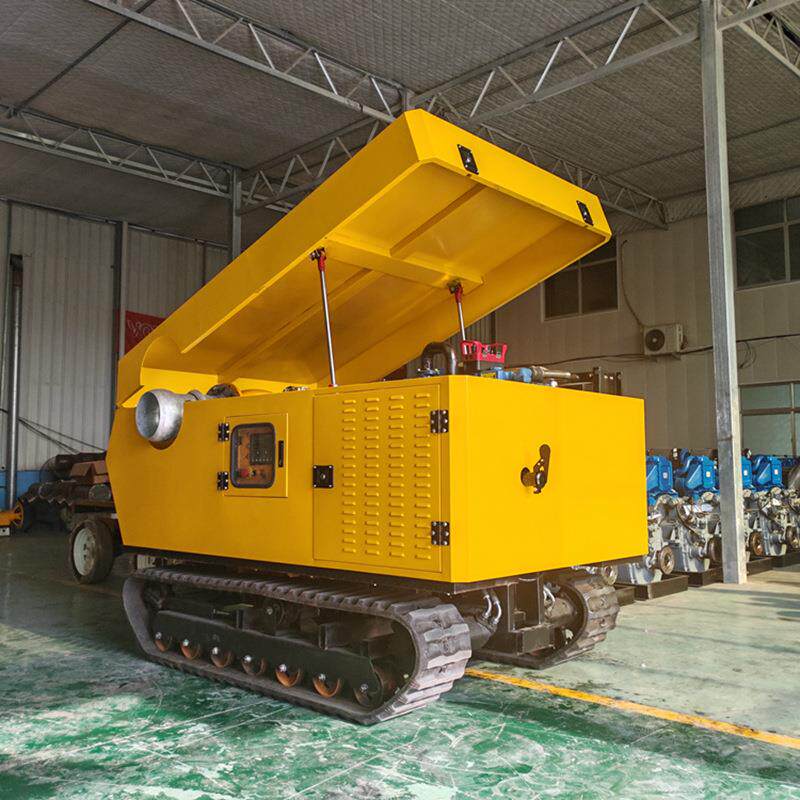 大流量履带排水机器人1000方液压泵排水泵车子母式履带排水机器人