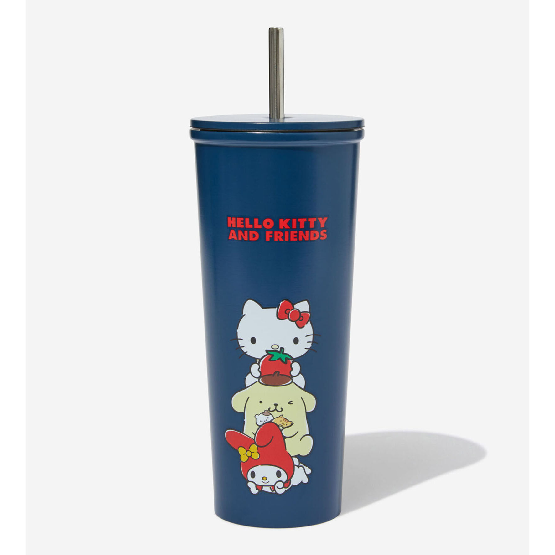 TYPO Hello Kitty Friends不锈钢吸管杯咖啡杯水杯保温杯保冷保热