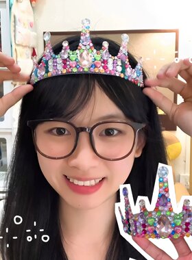 钻石贴大改造！梦幻贴钻皇冠