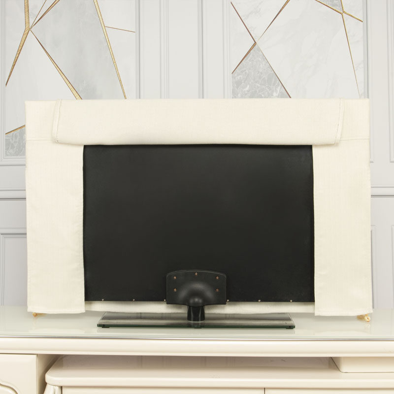 2023新款电视机防尘罩套全包中式65寸75寸85高端液晶屏幕保护盖布