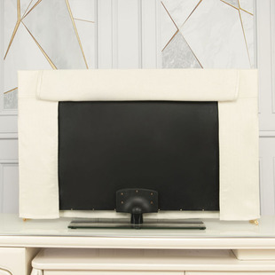 2023新款电视机防尘罩套全包中式65寸75寸85高端液晶屏幕保护盖布