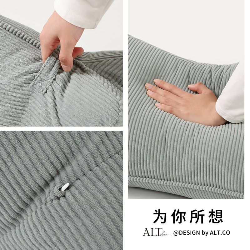 沙发护腰靠枕客厅轻奢高级感床头靠背垫飘窗玩手机靠背抱枕可拆洗