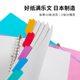 maruman满乐文活页本sept硬壳金属环铁环索引活页夹大容量本子