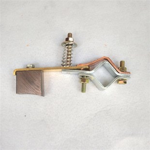 弹簧式电缆卷筒碳刷块架滑环集电环龙门吊行车起重机电缆卷筒配件