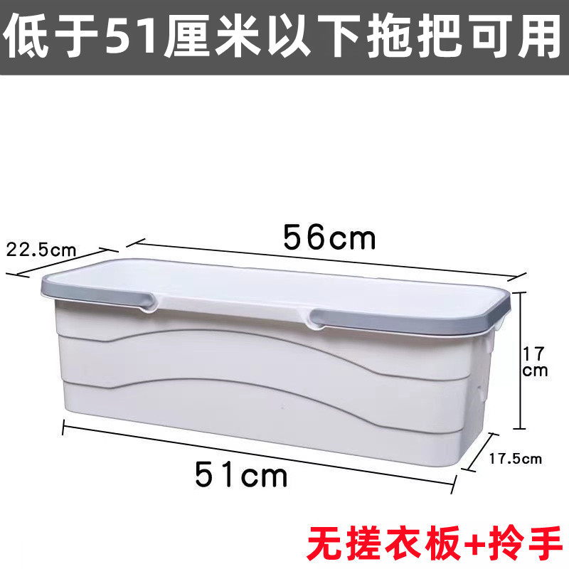 洗拖把桶单桶长方形水桶清洗清洁带排水口拖把桶家用海绵拖把盆桶