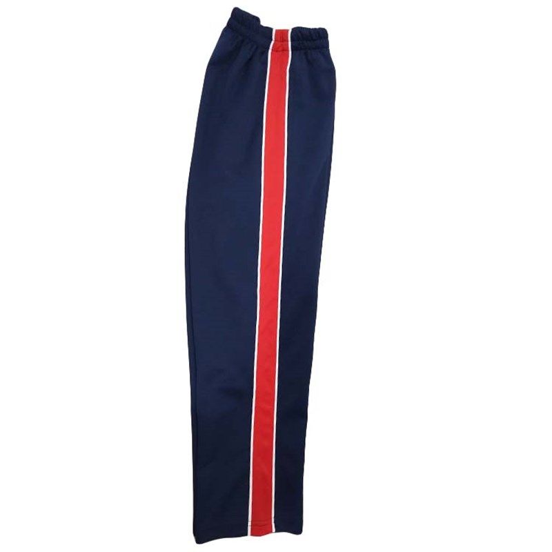 定制春秋夏季裤浅藏青校裤镶红宽边两侧白细边男女中学生校服长裤,童装/婴儿装/亲子装,校服/园服,淘宝优惠券,粉丝福利购,淘宝优惠卷