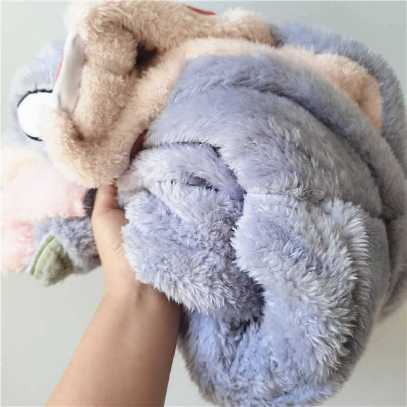 新法兰绒长毛绒睡袍连帽耳朵卡通家居长款冬季加厚浴袍可爱大码女