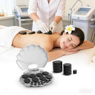 黄油块、泰国式喜马拉雅盐石加热器加热箱SPA能量石spa热石火山石