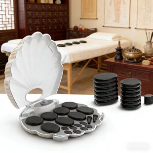 插电理石揉腹火山石spa热石美容院按摩石婴儿衣物SPA加热箱恒温箱