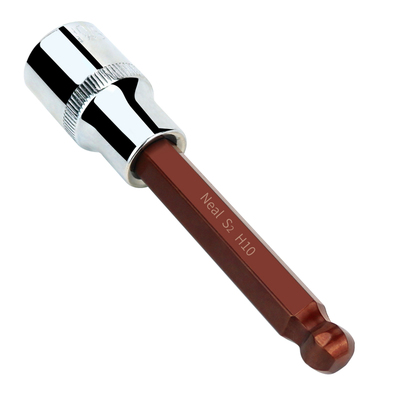 内六角套筒头套装S2电动扳手1/2大飞内6角球头内六方旋具套筒批头