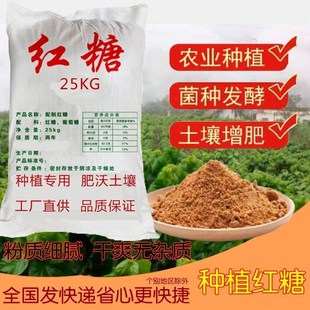 发酵用红糖农业专用种植红糖粉植物酵素酵母粉农用种菜果树蔬菜肥