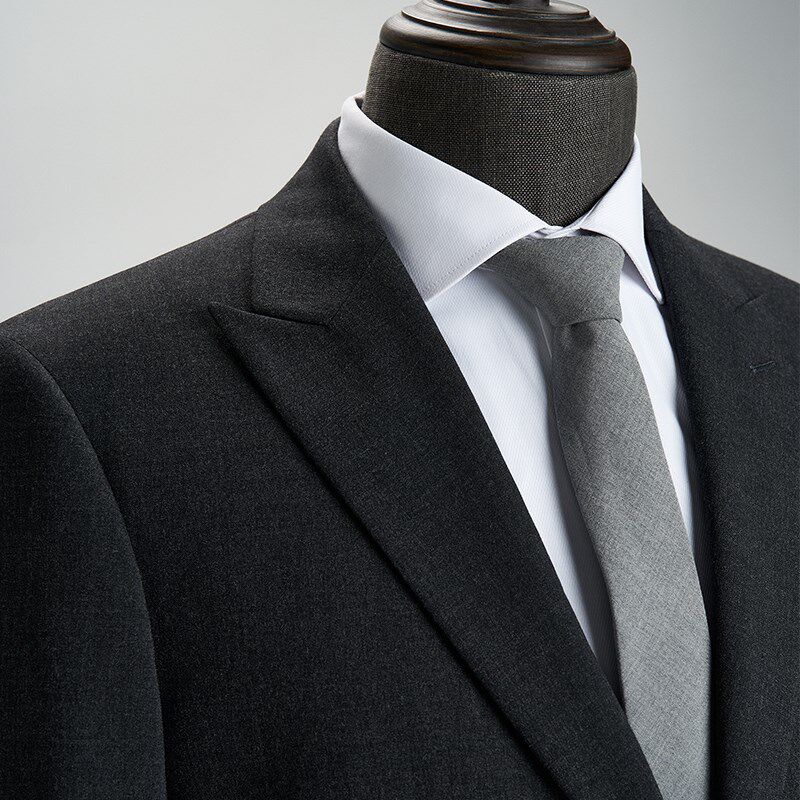 新款奥迪工作服男士西装4s店国产车销售深灰西服外套裤子正装套装