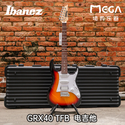 Ibanez 依班娜 GRX40 TFB 电吉他 套装专业级演出初学者入门