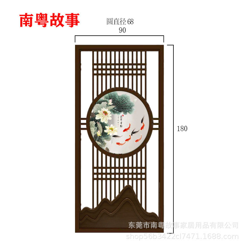 绣花中式花鸟刺绣屏风苏绣隔断客厅卧室装饰双面绣遮挡厂家直销
