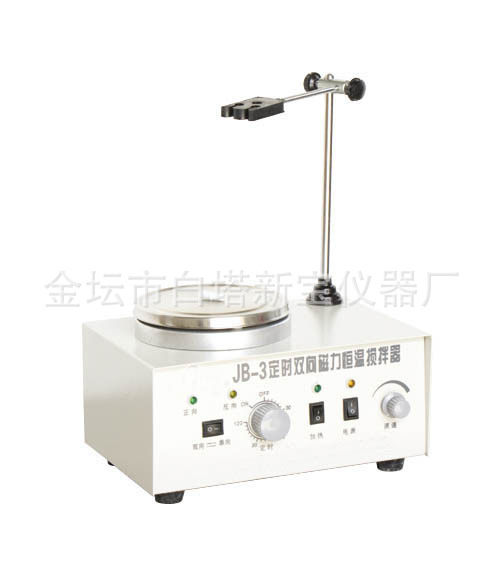 JB-3 定时双向磁力加热搅拌器, 搅拌3L 带定时