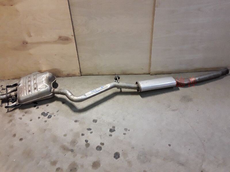 适用奔驰222S500排气管尾喉消声器22249076202224907320